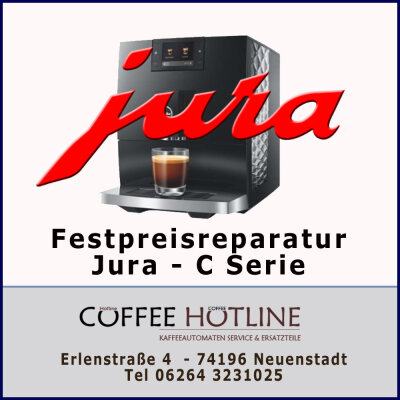 Festpreisreparatur Jura C Serie