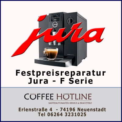 Festpreisreparatur Jura F Serie