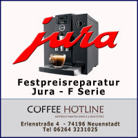 Festpreisreparatur Jura F Serie