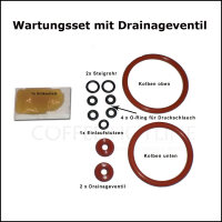 Dichtsatz Brüheinheit & Drainageventil AEG Cafamosa