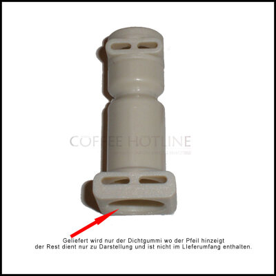 Dichtung am Racord Thermoblock 5mm DeLonghi