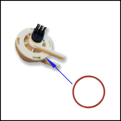 DeLonghi Dichtung O-Ring Flowmeter